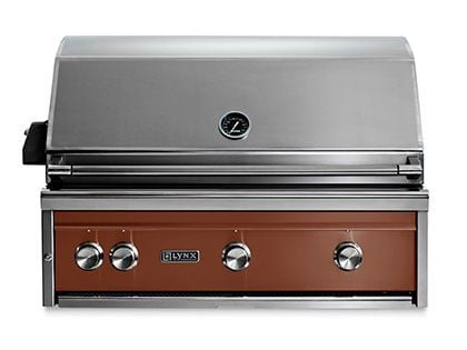 Lynx Professional 36-Inch Built-In Gas Grill With One Infrared Trident Burner And Rotisserie in Sierra Brown