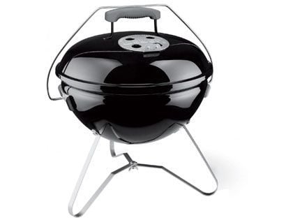 Weber Smokey Joe Premium 14-Inch Portable Charcoal Grill - Black