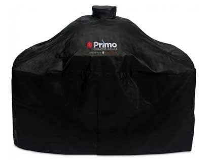 Primo Grill Cover For Oval Junior On Steel Cart