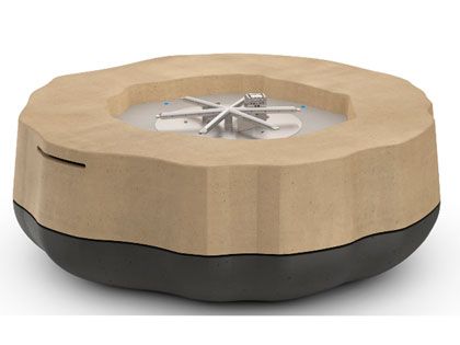 American Fyre Designs 48-Inch Diameter Meadow Round Firetable
