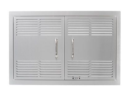 Bull 30-Inch Vented Stainless Steel Double Access Doors with Reveal