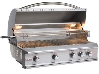 blaze BLZ-4PRO 4-burner built in grill
