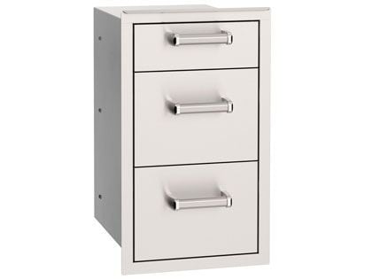 Fire Magic Premium Flush 14-Inch Triple Access Drawer With Soft Close