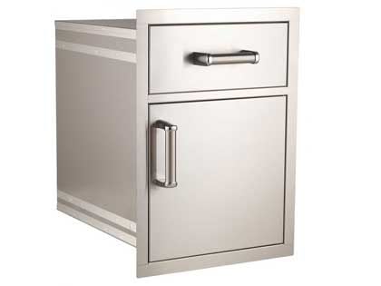 Fire Magic Premium Flush 17-Inch Pantry / Access Drawer Combo
