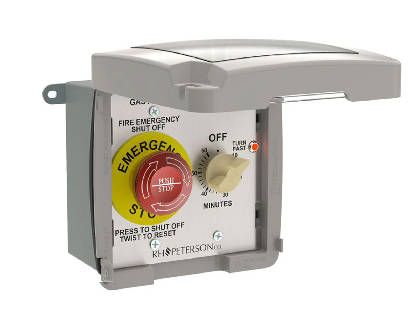 American Fyre Designs 5550-110E 110V Commercial Emergency Stop & Electric Timer