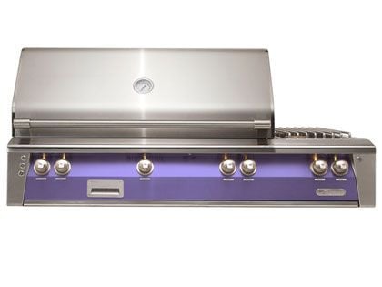 Alfresco 56-Inch ALXE-56SZ Built-In Deluxe Gas Grill With Sear Zone, Rotisserie & Double Side Burner