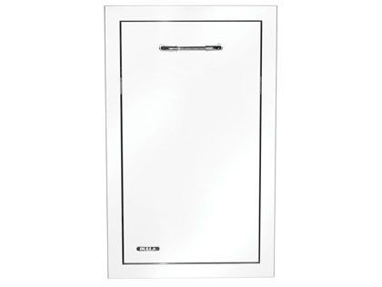 Bull Grills 16-Inch Stainless Steel Narrow Trash/Recycle Drawer with Reveal