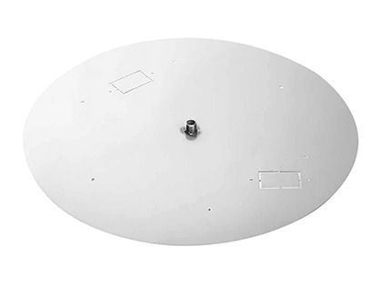 HPC Fire Stainless Steel Round Flat Fire Pit Burner Plate