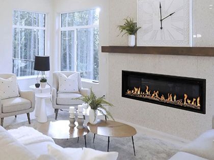 Modern Flames 60-inch Orion Slim Linear Virtual Electric Fireplace