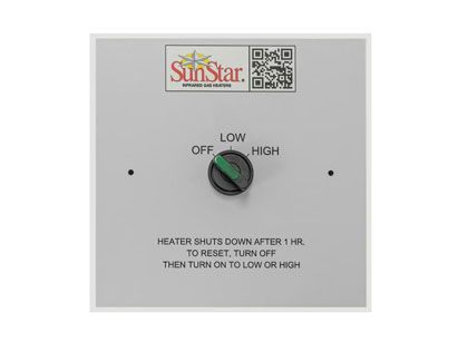 SunStar 3-Position Switch Controller with 60-Minute Solid State Timer