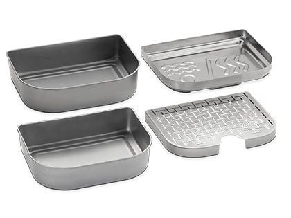 Weber 6614 Stainless Steel Versatility Kit For Lumin Electric Grills