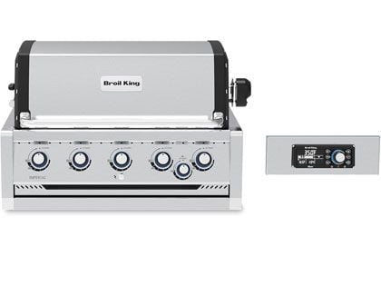 Broil King Imperial QS570 5-Burner Built-In Gas Grill With Rotisserie & iQue™ Technology Control