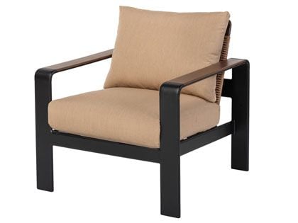 Gensun Hudson Cast Aluminum Outdoor Patio Lounge Chair