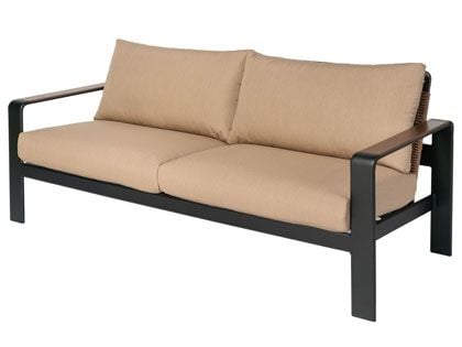 Gensun Hudson Cast Aluminum Outdoor Patio Sofa