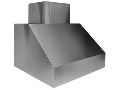 Trade-Wind 48-Inch Outdoor Vent Hood - Stainless Steel - Hood Only