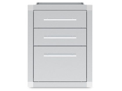 Broil King Stainless Steel Enclosed Triple Drawer Assembly