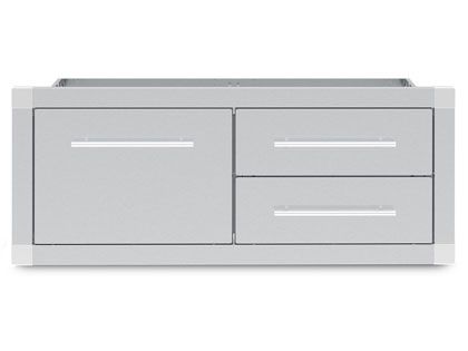 Broil King Stainless Steel Enclosed Triple Drawer Assembly