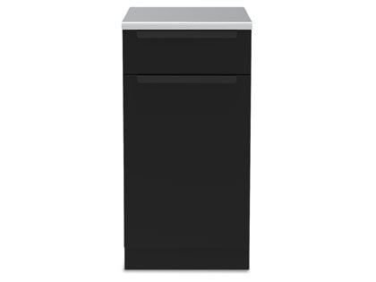 Broil King Baron Waste Organizer Cabinet in MOK Black