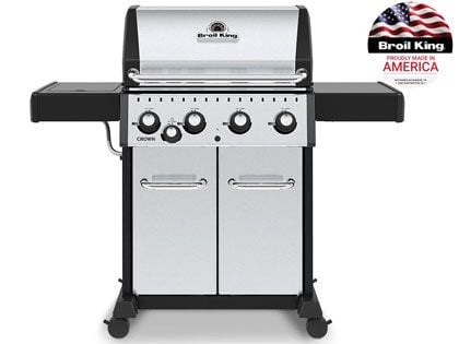 Broil King Crown S 440 4-Burner Gas Grill with Side Burner