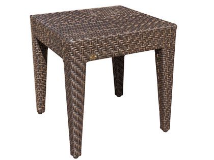 Hospitality Rattan Atlantis Outdoor Wicker Square End Table