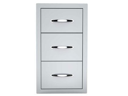 Sunstone Signature Series Beveled Frame Style 17-Inch Frame Paper Towel Drawer Combo 