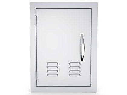 Sunstone Classic Series Flush Style 14 x 20-Inch Vertical Left Swing Single Vented Access Door