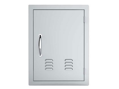 Sunstone Classic Series Flush Style 17 x 24-Inch Right Swing Vertical Single Access Vented Door