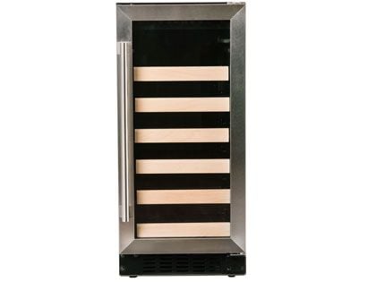 Azure 15-Inch 30 Bottle Outdoor Rated Stainless Steel Wine Center