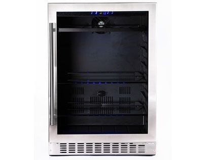 Azure 24-Inch 5.6 Cu. Ft. Outdoor Rated Stainless Steel Beverage Cooler