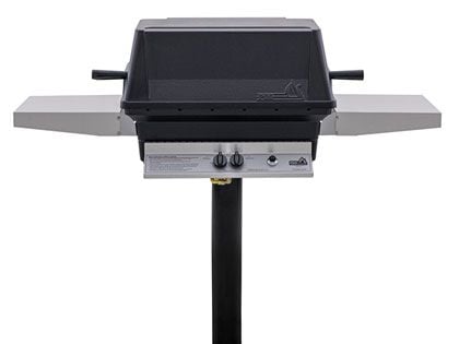 PGS A40 Cast Aluminum Gas Grill On In-Ground Post