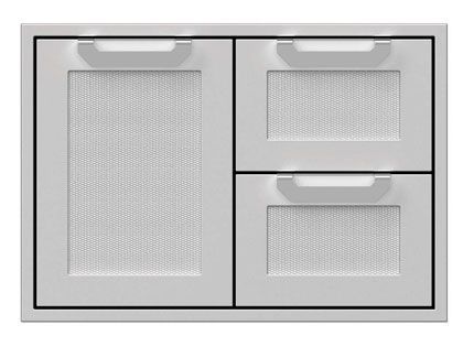 Hestan 30-Inch Double Drawer And Single Storage Door Combo