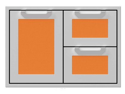 Hestan 30-Inch Double Drawer And Single Storage Door Combo