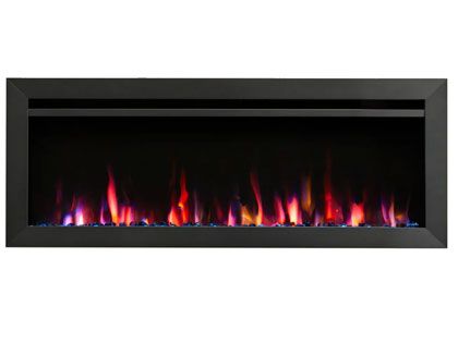 SimpliFire 50-Inch Allusion Slim Linear Electric Fireplace 