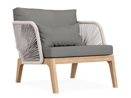 Harmonia Living Amadora Teak Club Chair