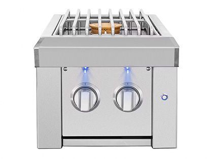 American Made Grills Estate Double Side Burner