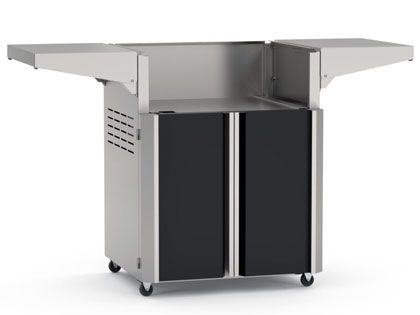 AOG 24-Inch Gas Grill Cart with Black Panels
