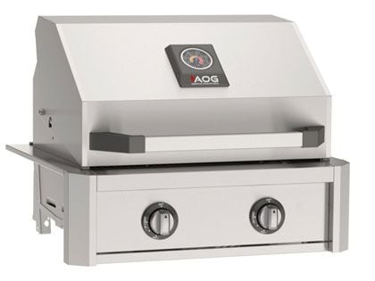 AOG T-Series 24-Inch 2-Burner Built-In Gas Grill