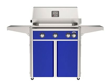 AOG L-Series 30-Inch 3-Burner Gas Grill With Rear IR Burner, Rotisserie Kit, Internal Lights & LED Multi-Color Lights - Many Colors
