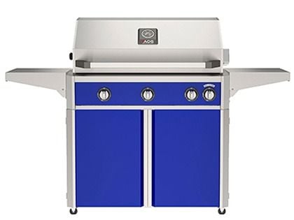 AOG L-Series 36-Inch 3-Burner Gas Grill With Rear IR Burner, Rotisserie Kit, Internal Lights & LED Multi-Color Lights - Many Colors