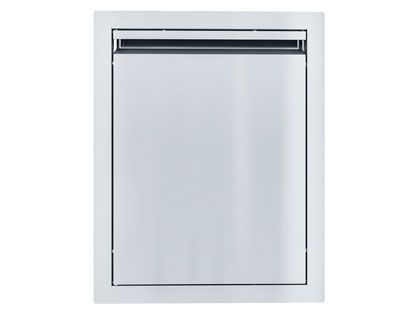 Sunstone Aruba Series Sleek Style 16-Inch Stainless Steel Left Swing Single Door