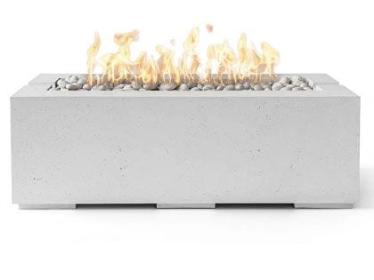 HPC Fire 48 x 25.75-Inch Dekko Avera Lightweight Concrete Gas Fire Pit
