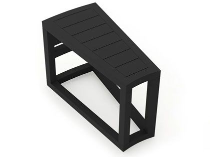 Harmonia Living Avion Wedge Aluminum End Table