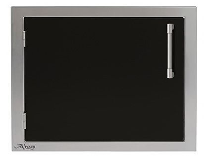 Alfresco 23-Inch Left-Hinged Vertical Single BBQ Island Access Door AXE-23L-01