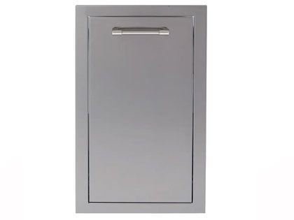 Alfresco 20-Inch Stainless Steel Soft-Close Dual Trash Center/Recycling Bin AXE-TC2D-SC