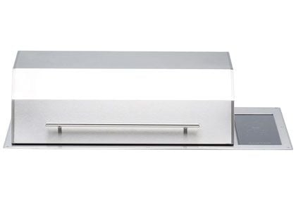 Kenyon Texan 2-Zone Built-In 3000 Watt 240V Electric Grill with No Mounting Holes & Lite Touch Control 