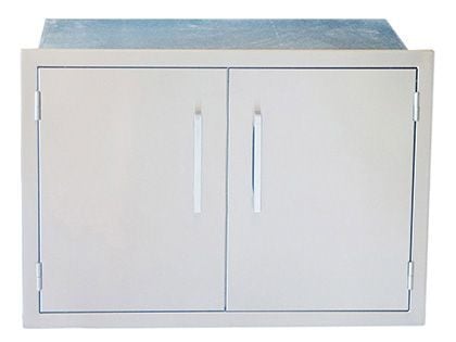 Sunstone Signature Series Beveled Frame Style 30-inch Weather Sealed Dry Storage Pantry