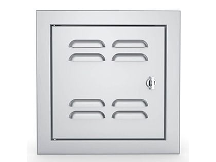 Sunstone Signature Series Beveled Frame Style 12 x 12-inch Left Swing Utility Access Door Vented