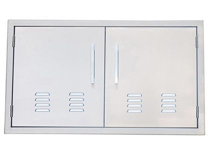 Sunstone Signature Series Beveled Frame Style 30-Inch Vented Double Access Door Vented 