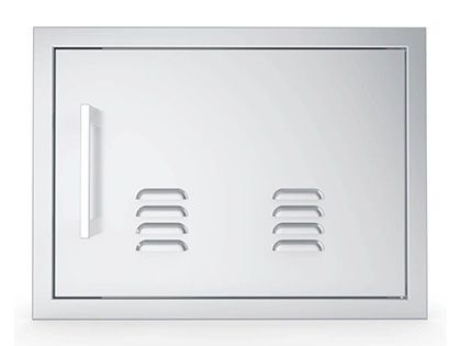 Sunstone Signature Series Beveled Frame Style 14 x 20-Inch Frame Right Swing Horizontal Vented Door 
