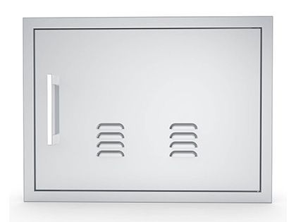 Sunstone Signature Series Beveled Frame Style 17 x 24-Inch Frame Right Swing Horizontal Vented Door